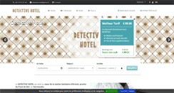 Desktop Screenshot of detectivehotel.com