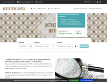 Tablet Screenshot of detectivehotel.com